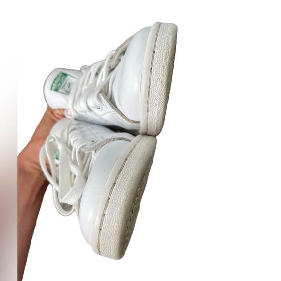 Adidas Stan Smith Sneakers-White/Green-Size 7.5 - Picture 4 of 12